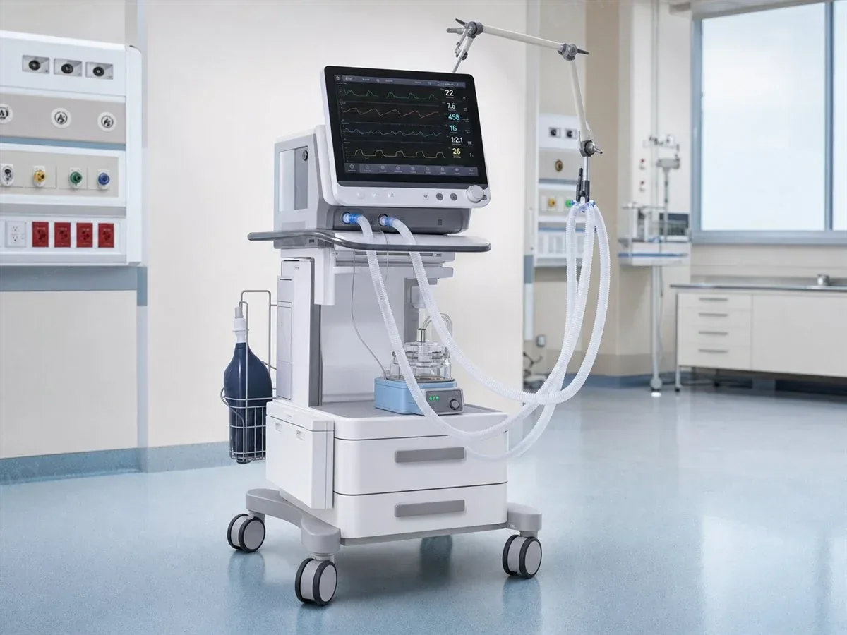 جهاز تنفس صناعي للرعاية المركزة الشامل (ICU Ventilator Workstation)
