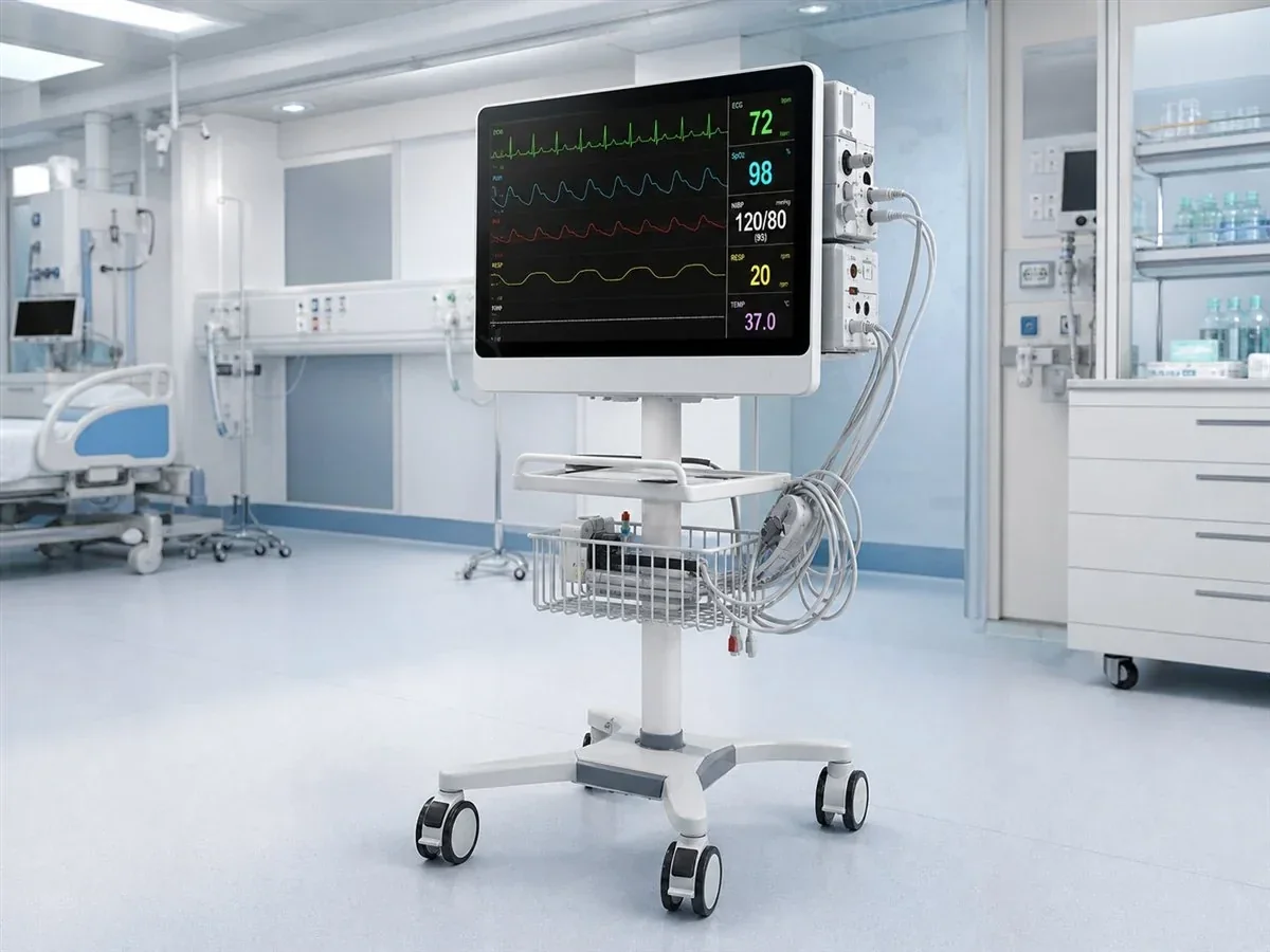 جهاز مونيتور رعاية مركزة احترافي (Patient Monitor Pro)