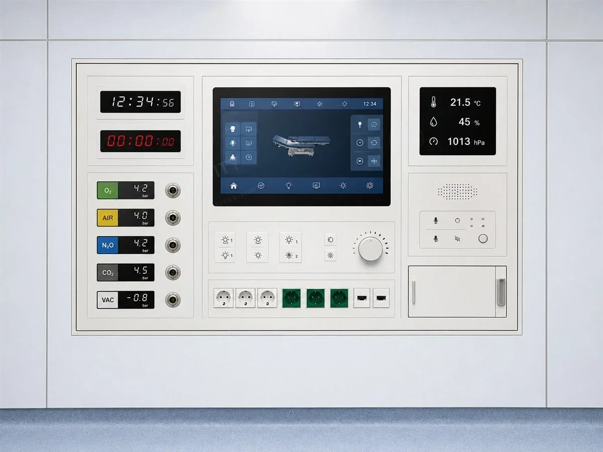 شاشة لوحة تحكم مركزية لكبسولة العمليات (OR Control Panel)