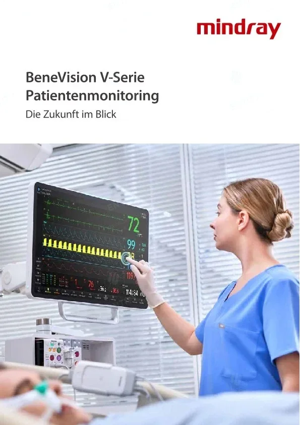 مونيتور رعاية مركزة Mindray BeneVision V Series