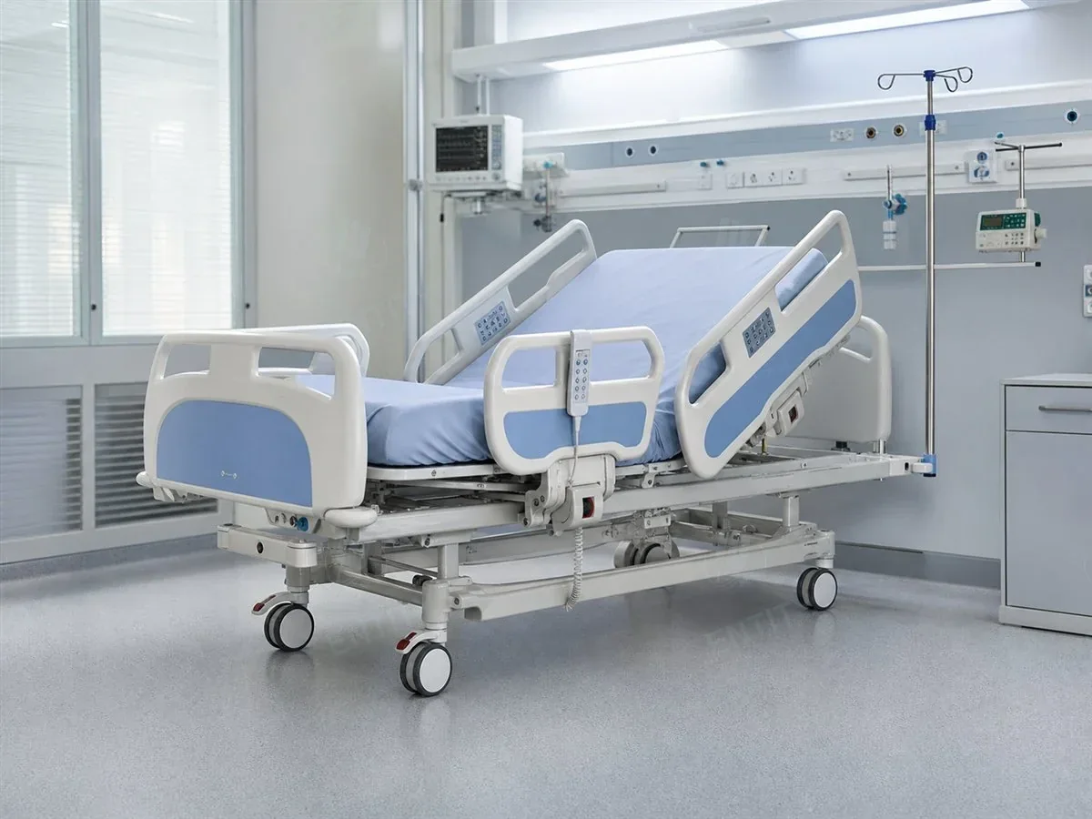 سرير رعاية مركزة كهربائي 5 حركات (ICU Medical Bed)