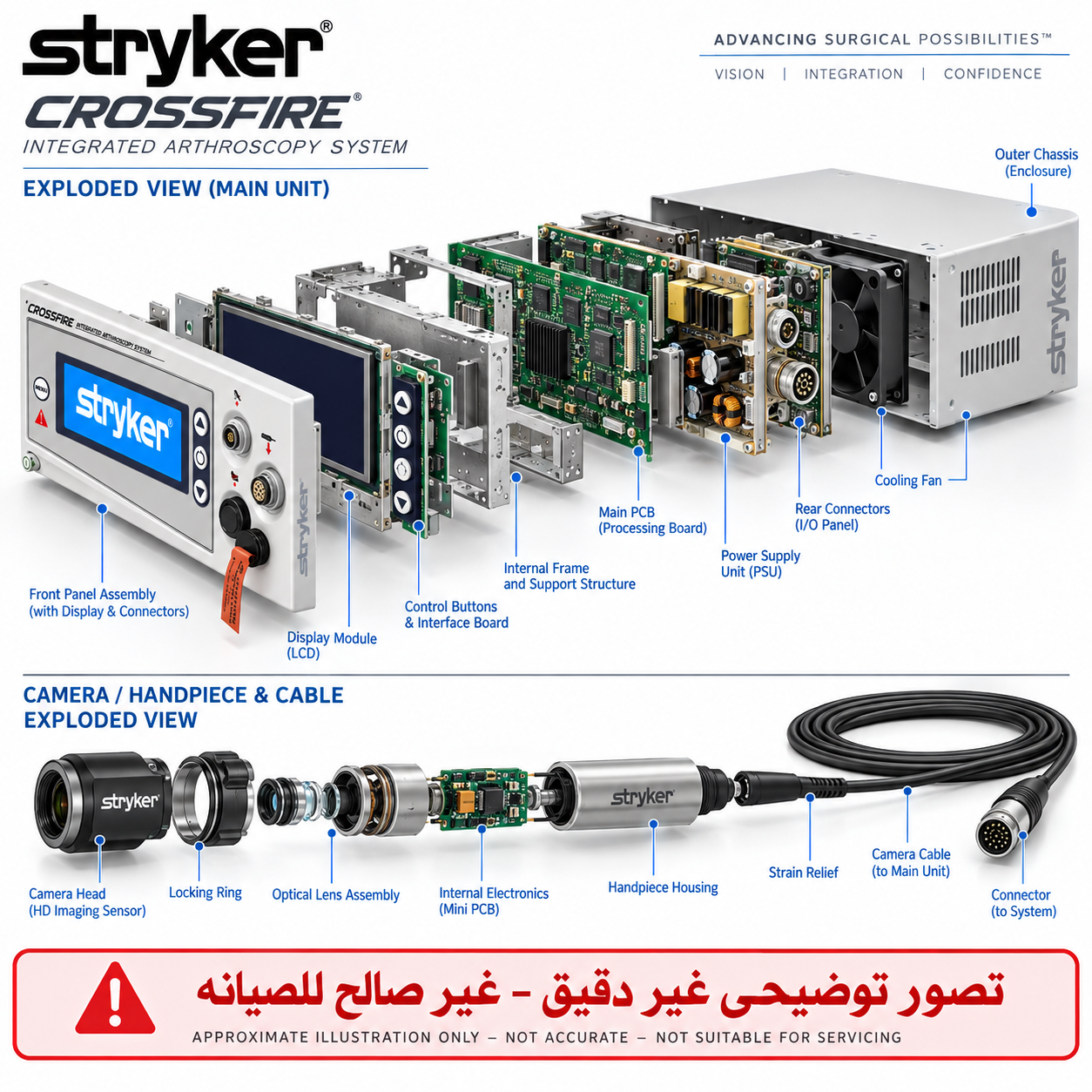 Arthroscopy System Crossfire stryker - 6