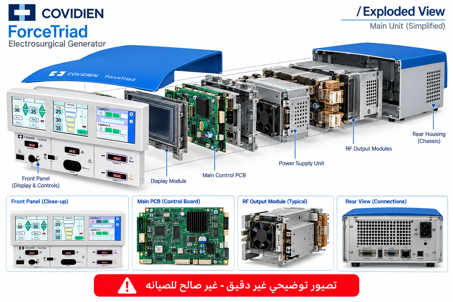 منصة الطاقة الجراحية Covidien ForceTriad - 2