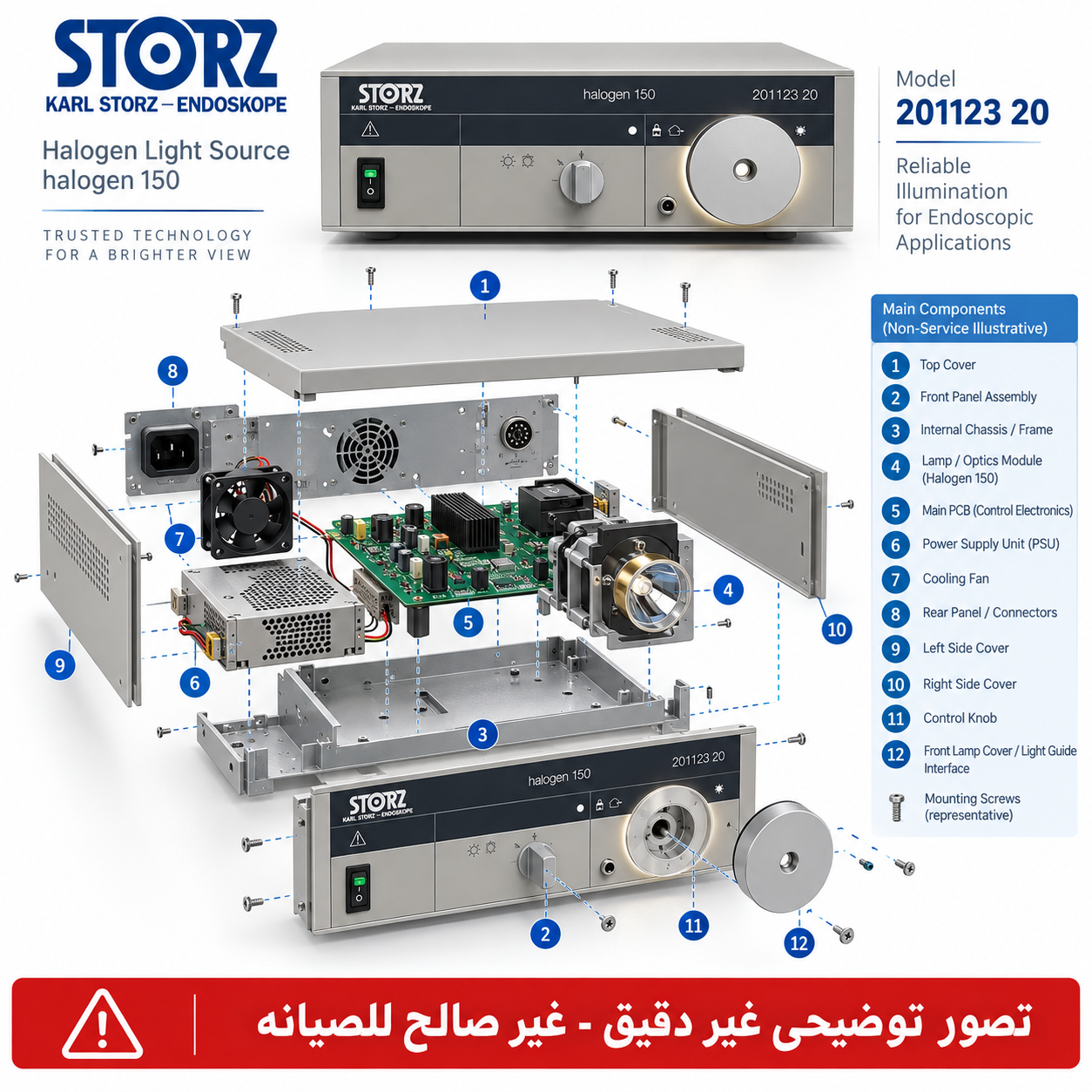 Halogin 150 storz - 6