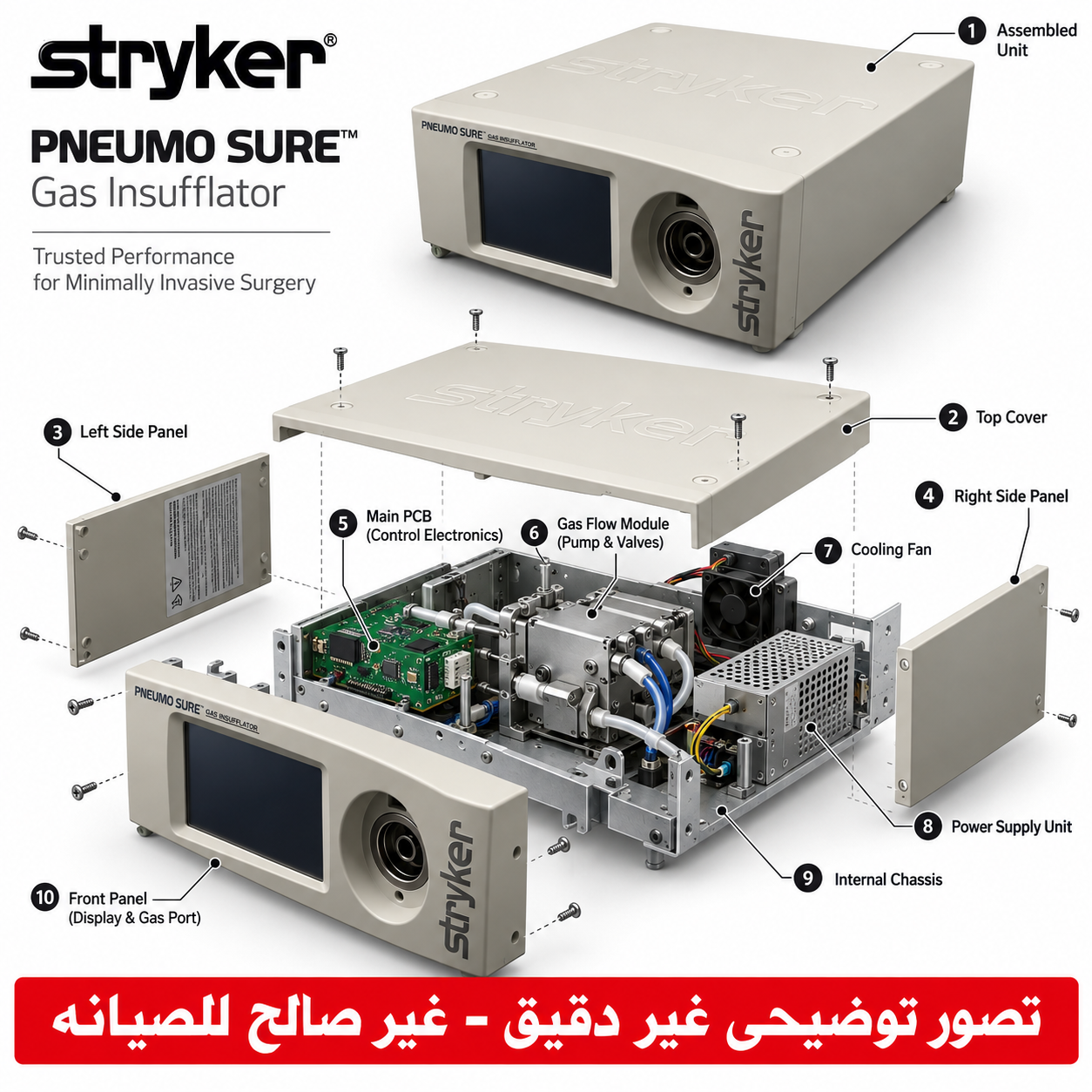 Insufflator Stryker 45 - 4